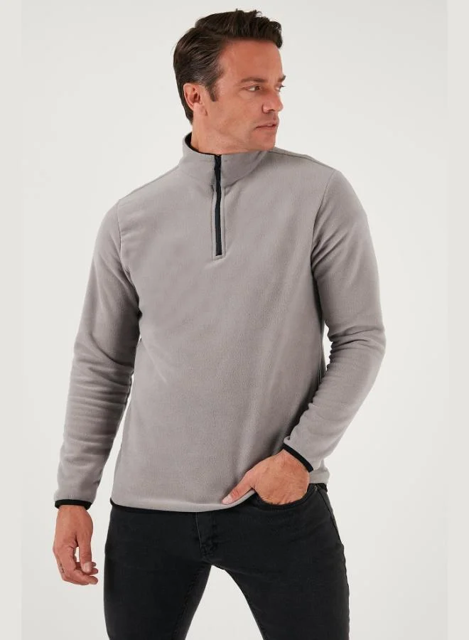 Buratti Buratti Slim Fit Half Zipper Stand Collar 2-Pack Polar Men's POLAR 5906003S2