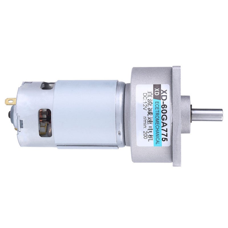 XD DC Geared Motor: 12V 35W, High Torque Low Noise, Pure Copper Coil Metal Gear - Long Service Life, Brush DC Motor for Grill Automatic Doors and Windows - Image 3