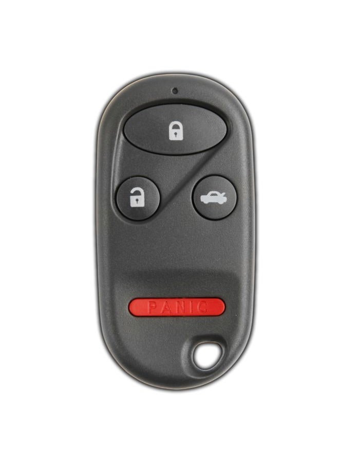 KeylessOption Key Fob Replacement for 1997 1998 1999 2000 2001 2002 2003 2004 2005 2006 2007 2008 2009 Honda CR-V S2000 Remote, 4 Button E4EG8DJ, Self Programming - Image 1
