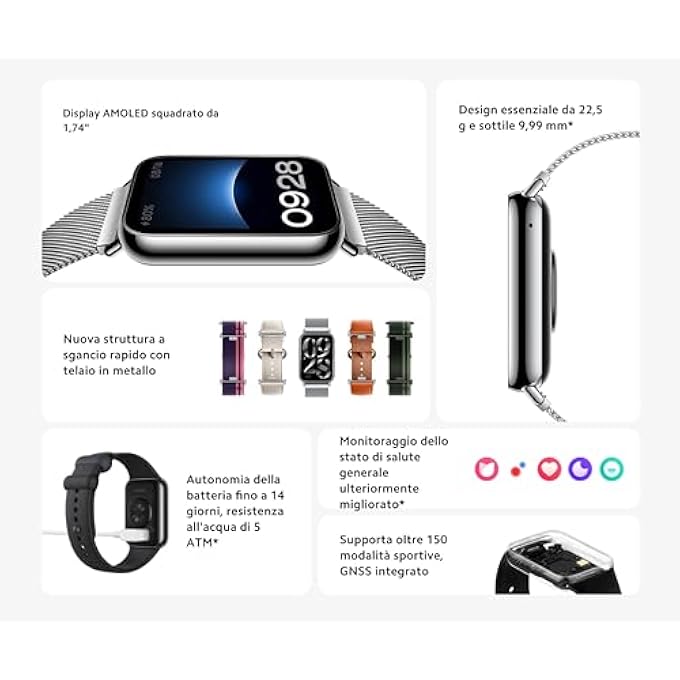 rayihni Smart Band 8 Pro Black - Image 3