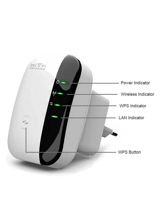 WS-WN560N2 300Mbps Wireless-N WIFI 802.11n Repeater Range Expander, EU Plug(White)