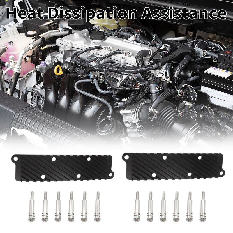 Conversion Coil Pack Hold Down Bracket Kits Aluminium Alloy Coil Pack Fixing Bracket Replacement for Audi B5 S4 RS4 C5 A6 2.7 V6 2.7T - Image 2