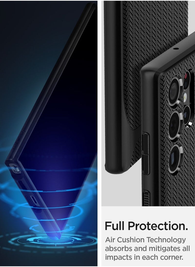 Spigen - Neo Hybrid Case Cover for Samsung Galaxy S22 ULTRA (2022) - Black - Image 1