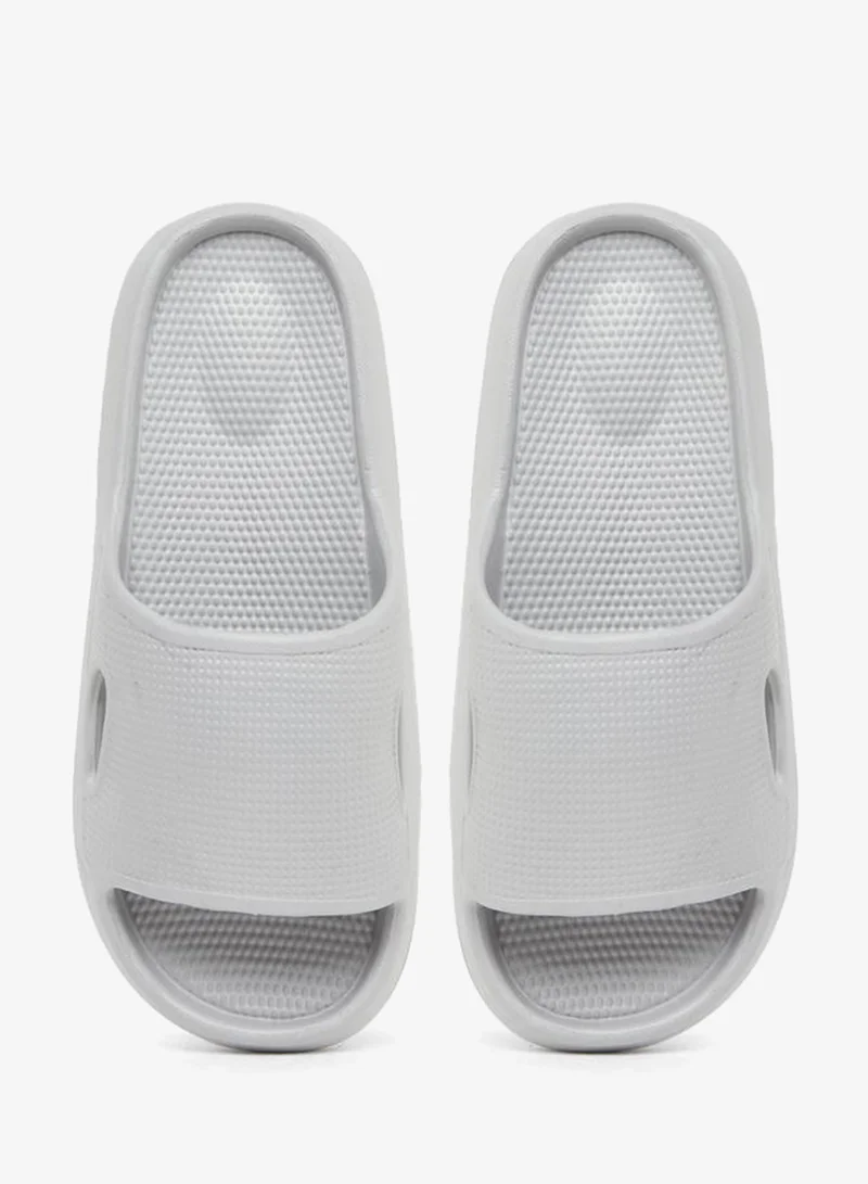 Styli texture sole slip-on slides