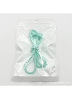 Generic For Apple Bluetooth Headset Anti-lost Rope Magnetic Headset Anti-lost Rope Airpods Wireless Silicone Anti-lost Lanyard-Color:Mint-Applicable Model:Magnetic Suction Anti-lost Rope (pearlescent Bag Pa  - Image 1