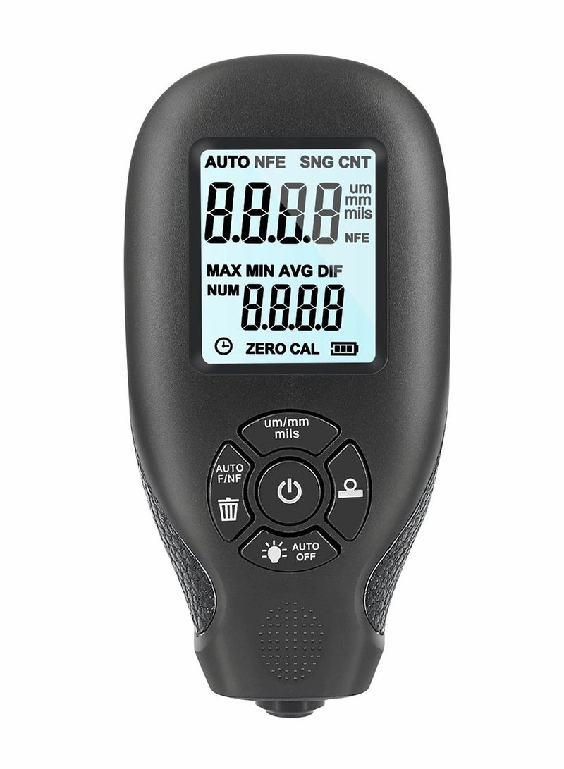 Y&D Car Coating Film Thickness Gauge 0~2000um Digital Meter With LCD Display  - Image 1