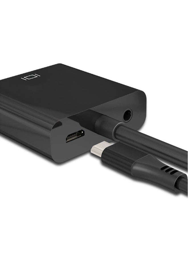 كابل محول HDMI إلى VGA بدقة 1080P من الذكور إلى الإناث لجهاز الكمبيوتر وأجهزة الدي في دي وأجهزة التلفزيون عالية الوضوح والكمبيوتر المحمول، برو لينك-H2V. - Image 3