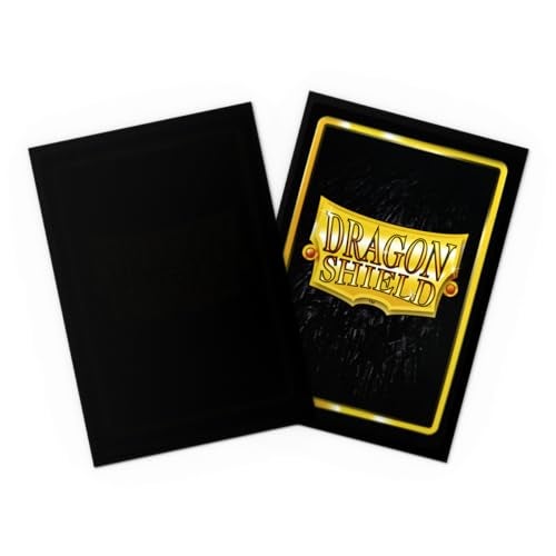 Arcane Tinmen Dragon Shield | Japanese Size Card Matte Sleeves | 60 CT - Smooth & Tough Premium TCG Sleeves - Compatible with Yu-Gi-Oh, Naruto, Cardfight & Vanguard | Black - Image 3