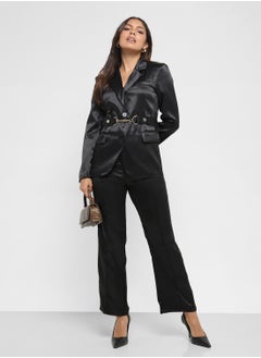 ELLA Satin Blazer & Pant Set  - Image 5