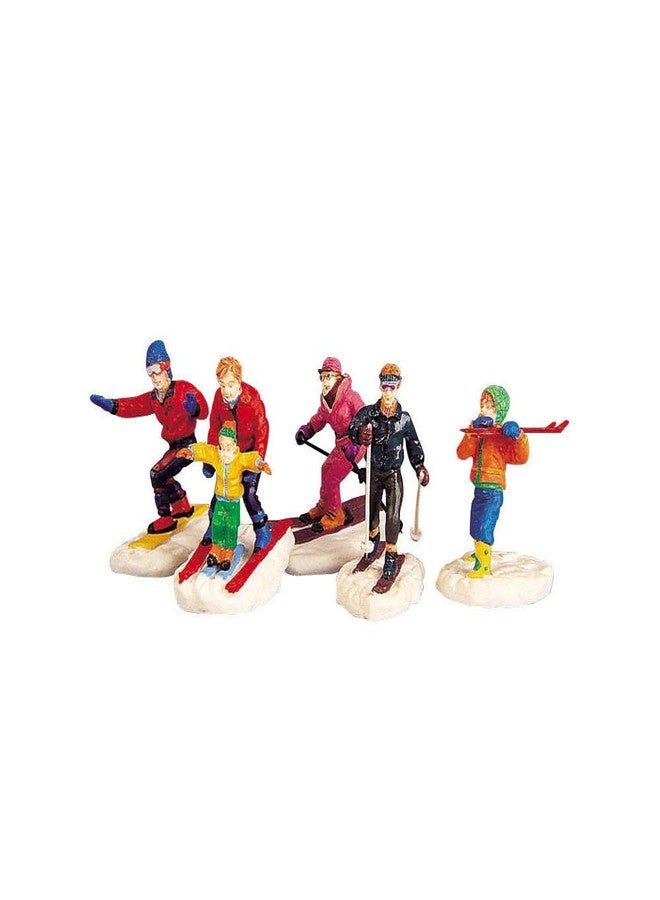 Lemax - Winter Fun Figurines Set of 5 - Image 1
