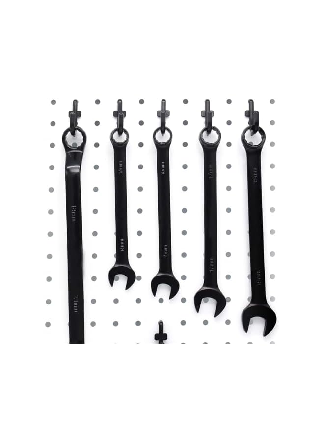 promass 100PCS Black Peg Hooks,Pegboard Hooks Kit Pegboard J Hook Assortment - Image 4