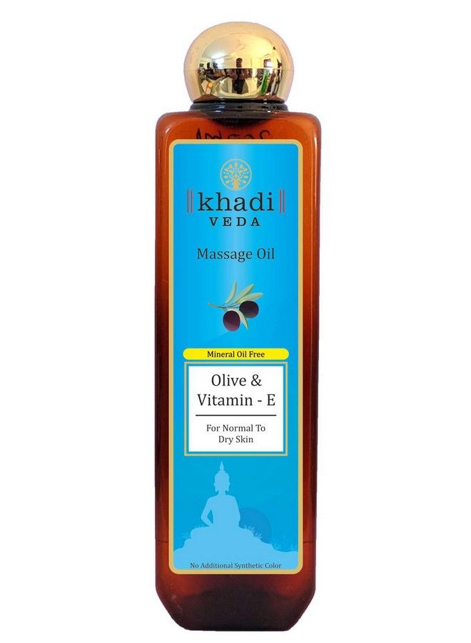 khadi veda Olive & Vitamine Massage Oil 200Ml. - Image 2