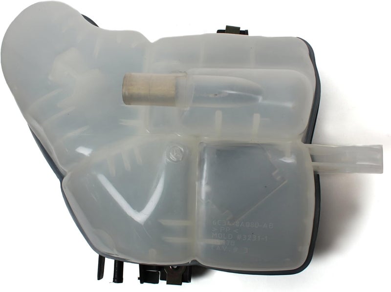 Cns Engine Coolant Reservoir Tank with Cap Compatible with 03 - 07 FORD EXCURSION / F-SERIES SUPER DUTY 5.4L V8 / 6.0L DIESEL TURBO / 6.8L V10 - Image 2