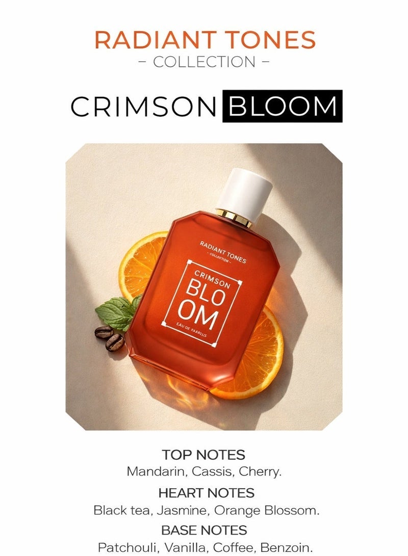 Anteros Crimson Bloom EDP 100ML for Women – Long Lasting Fruity Floral Luxury Perfume for Daily & Evening Wear - Image 2