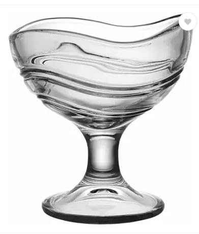 VARENYYA European 150 ml Lotus Ice Cream Bowl Dessert Cup for Sundae SweetsSnacks Fruit Pudding Nuts or Dip Serving Bowls Set of 2Pcs Lead Free and BPA Free 2  - Image 3