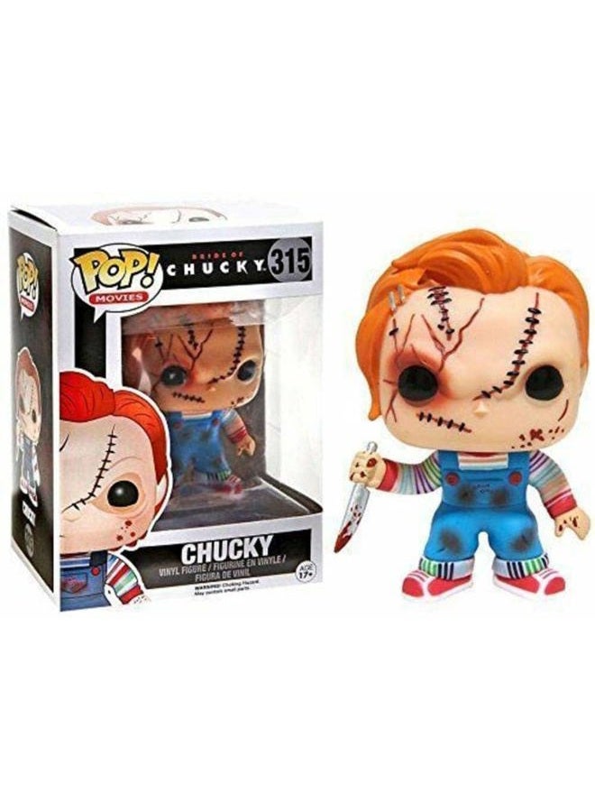 Figurine Bride of Chucky - Scarred Chucky Exclu Pop 10cm - 0849803087494
