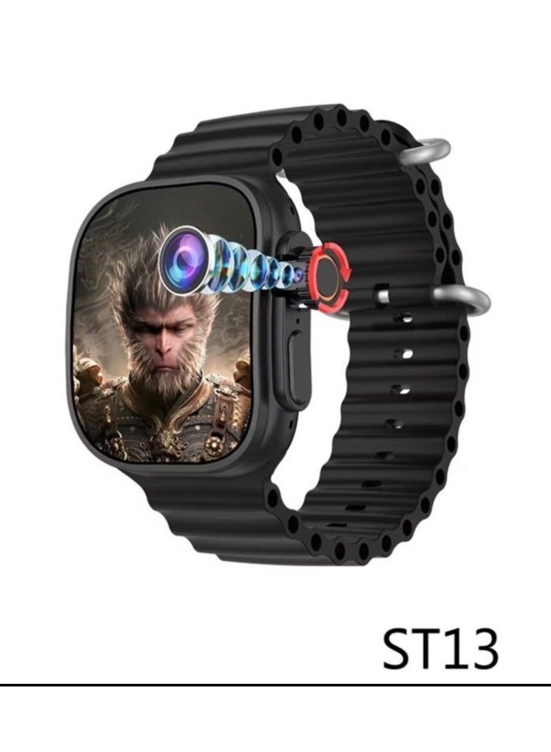 modio ST-13 Smart watch a luxury smart watch with a large, high-resolution display, supporting calls and notifications, health and sports tracking, and long-lasting battery life. - Image 4