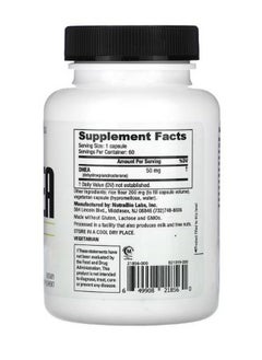 NutraBio DHEA 50 mg 60 Capsules  - Image 2