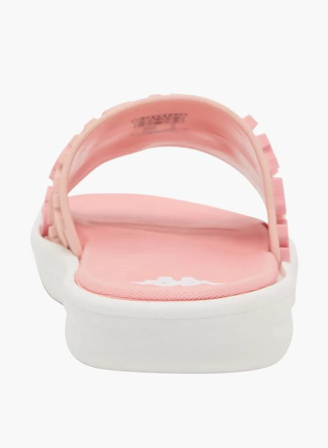 Kappa PINK Women Logo Embossed Slides for Women | Best Price UAE
