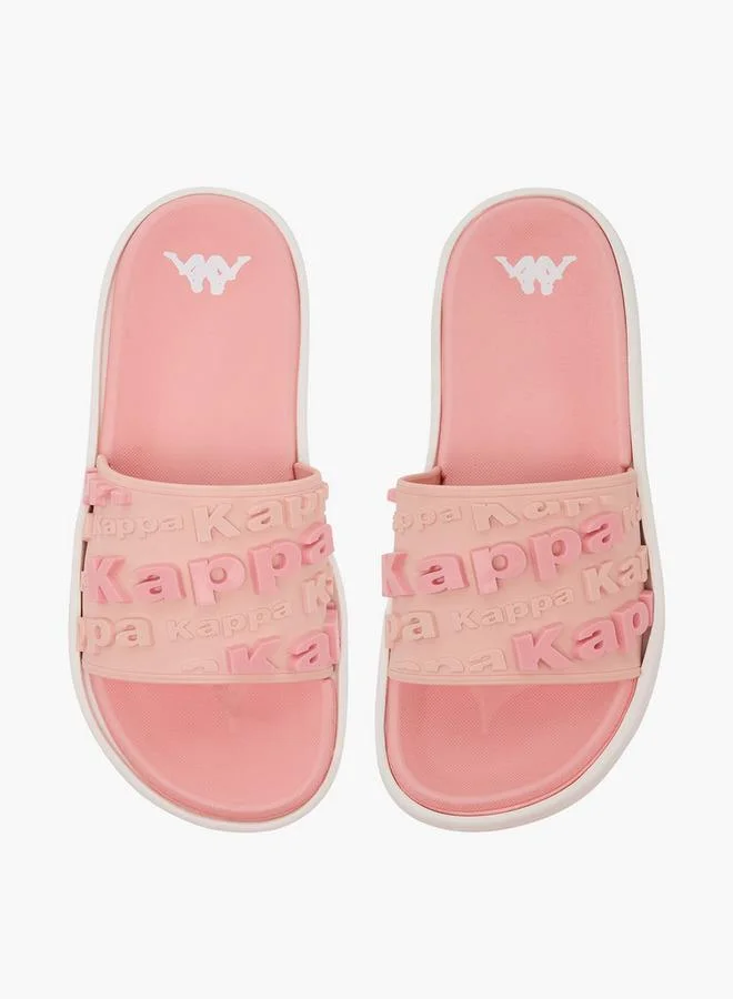Kappa Women Logo Embossed Slides