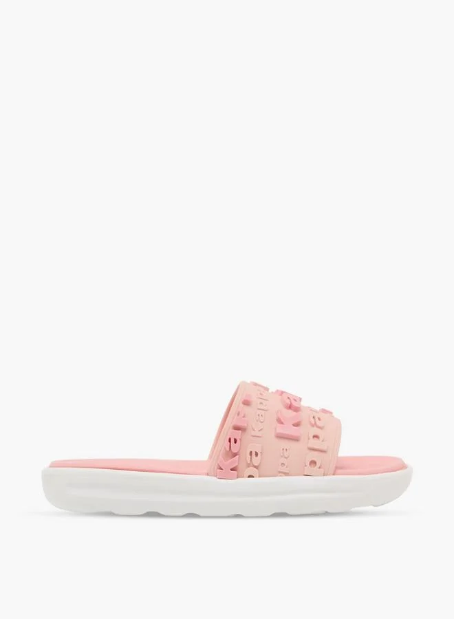 Kappa PINK Women Logo Embossed Slides for Women | Best Price UAE