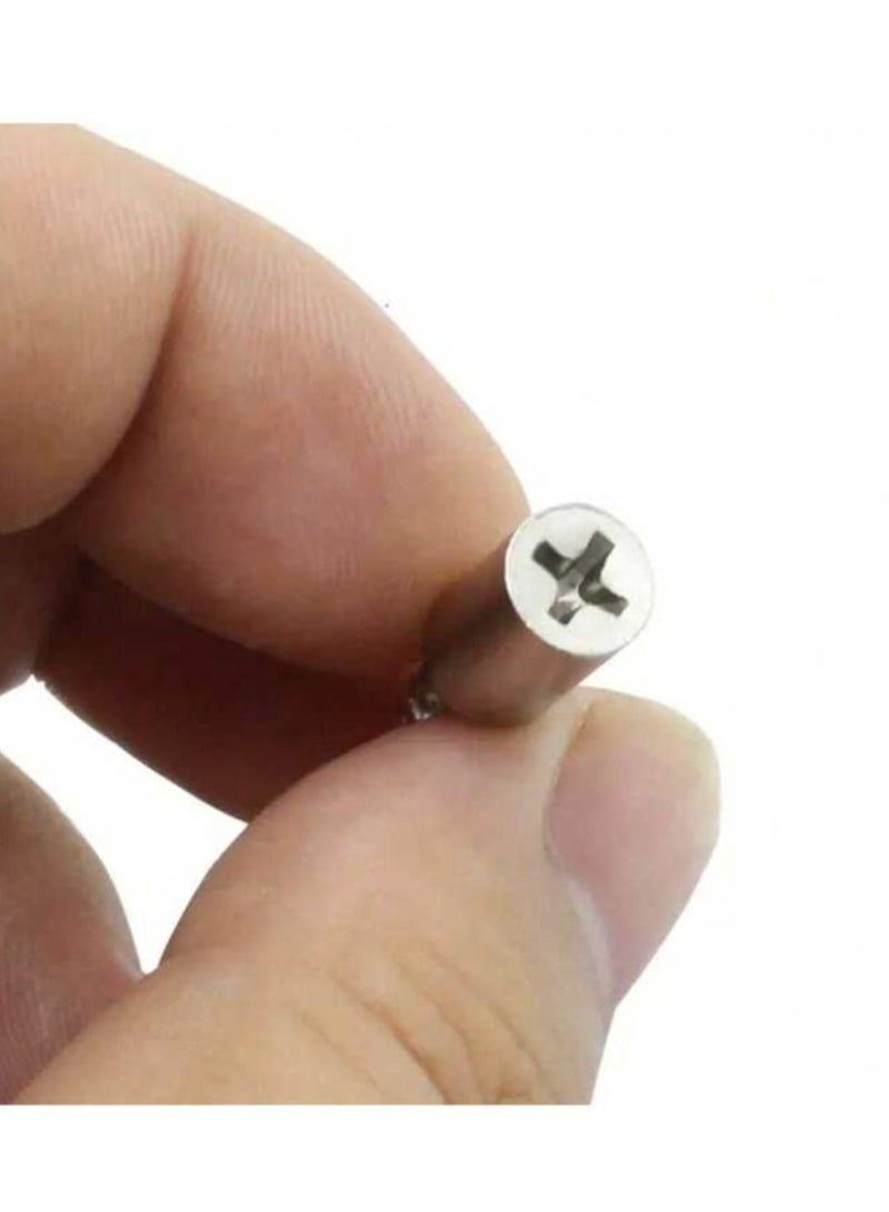 50pcs Galvanized Shelf Support with Self Drilling Screw and Anti-Slip Wood Support, Perfect for Glass Furniture, Guaranteed Maximum Stability and Easy Installation - Image 4