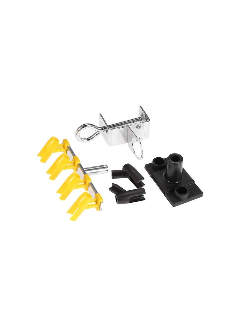 GGOOT Table-Mount Airbrush Holder Clamp-on Style Station Up to 6 Airbrushes Adjustable  - Image 1