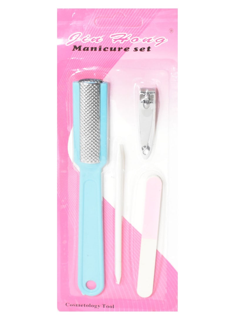 Manicure Set 4 Pieces for Hands and Feet Care - Image 1