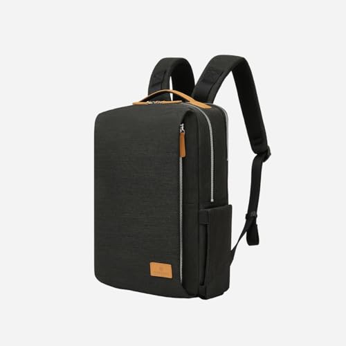 Nordace Siena Pro 13 Smart Backpack - 13.3" Laptop Backpack, 15L Daily Backpack for Travel, Everyday, or Work (Black-Brown) - Image 3