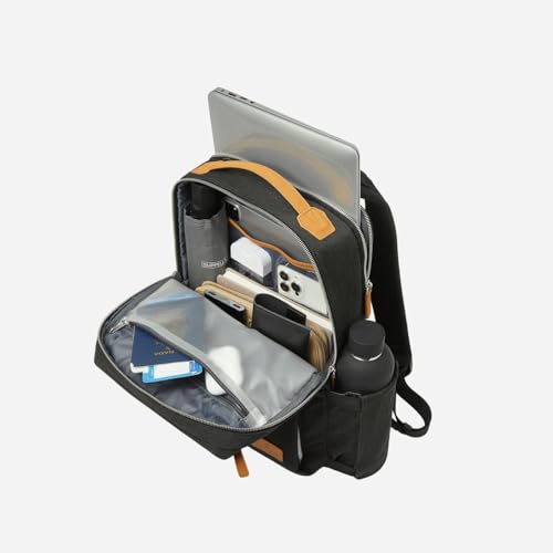 Nordace Siena Pro 13 Smart Backpack - 13.3" Laptop Backpack, 15L Daily Backpack for Travel, Everyday, or Work (Black-Brown) - Image 5