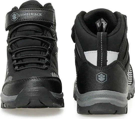 LUMBERJACK Fuller Hi 3pr Velcro Waterproof Boy Outdoor Boots Black - Image 5