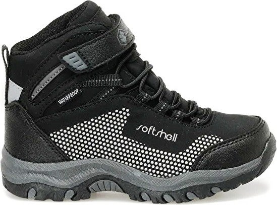 LUMBERJACK Fuller Hi 3pr Velcro Waterproof Boy Outdoor Boots Black - Image 2