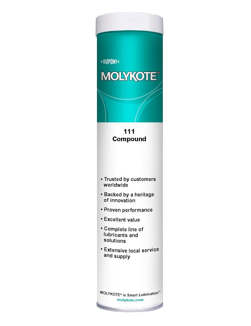 زيت التشحيم والختم من داو كورنينغ موليكوت 111 لصمامات O-Ring 14 أونصة 400 جرام كارتريدج