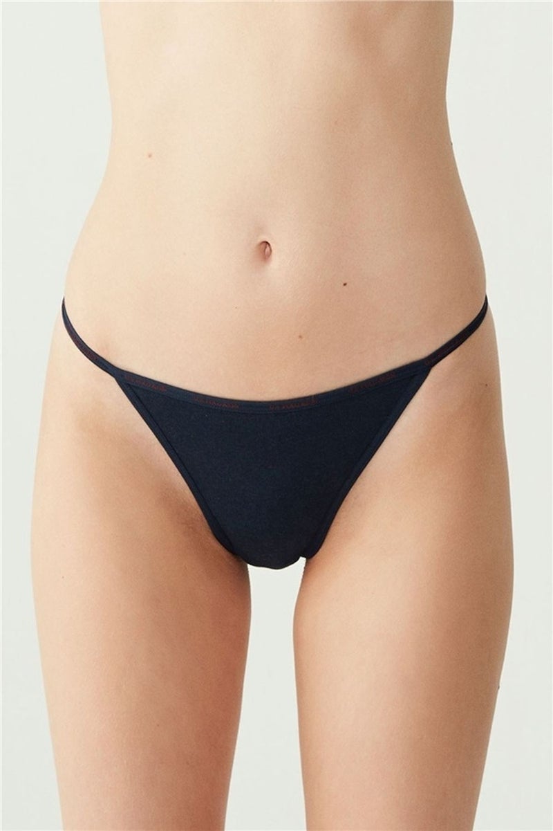 67003 Women's Black-Nude-White-Fuchsia-Navy 5-Pack String