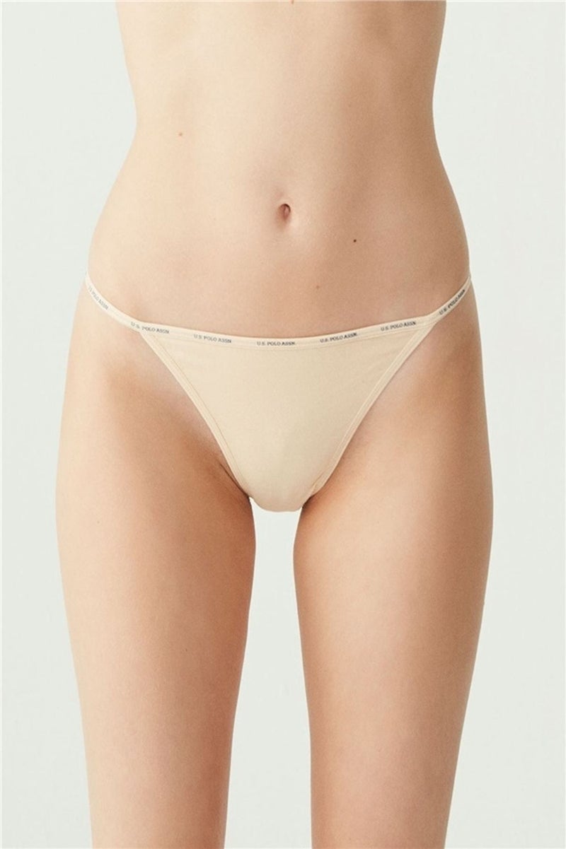 67003 Women's Black-Nude-White-Fuchsia-Navy 5-Pack String