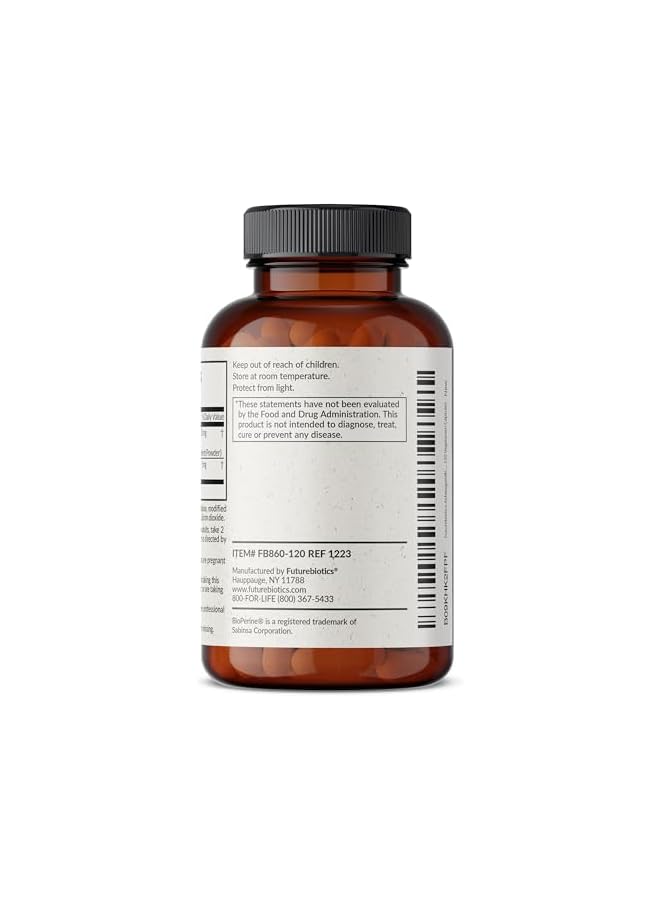 Futurebiotics Ashwagandha Capsules Extra Strength 3000mg - Stress Relief Formula, Natural Mood Support, Stress, Focus, and Energy Support Supplement, 120 Capsules - Image 4
