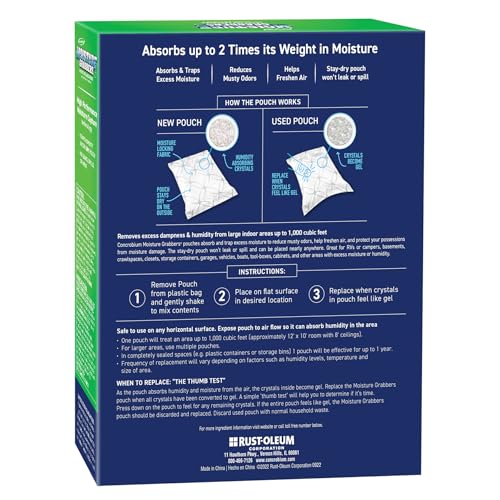 Concrobium 7651353 Moisture Grabbers XL, 35.3 oz - Image 2