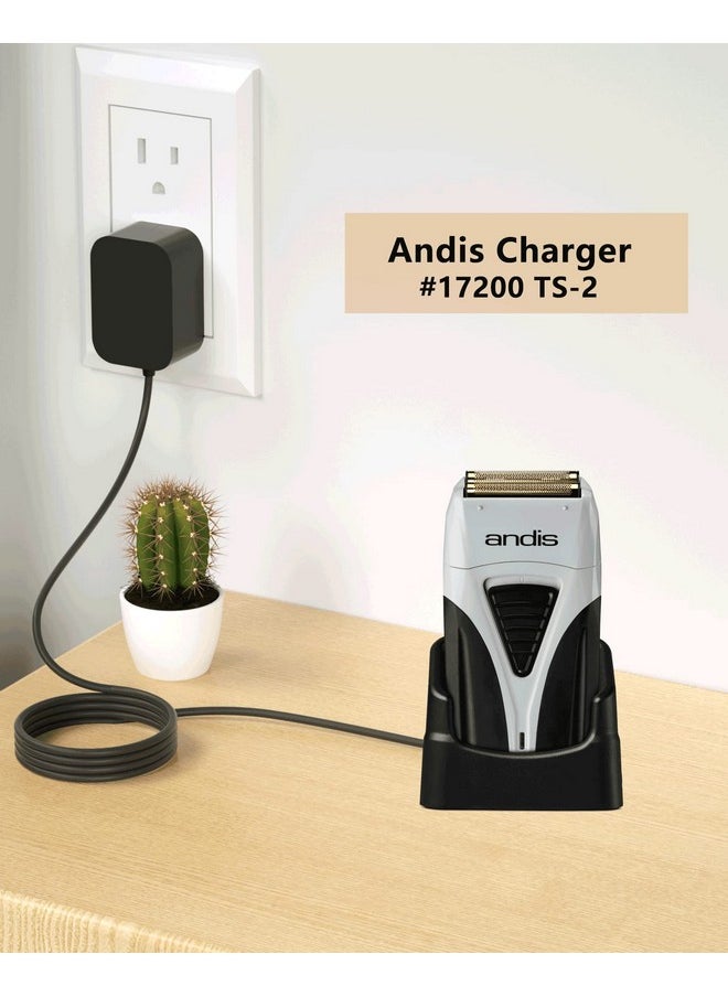 For Andis Charger Base Replacement Andis Charger Stand With Charging Cord Compatible With Andis Profoil Lithium Plus Titanium Foil Shaver 17200 Ts2