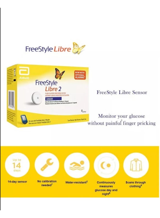 Abbott freestyle Libre 2 Flash Glucose Monitoring System Sensor - Image 3