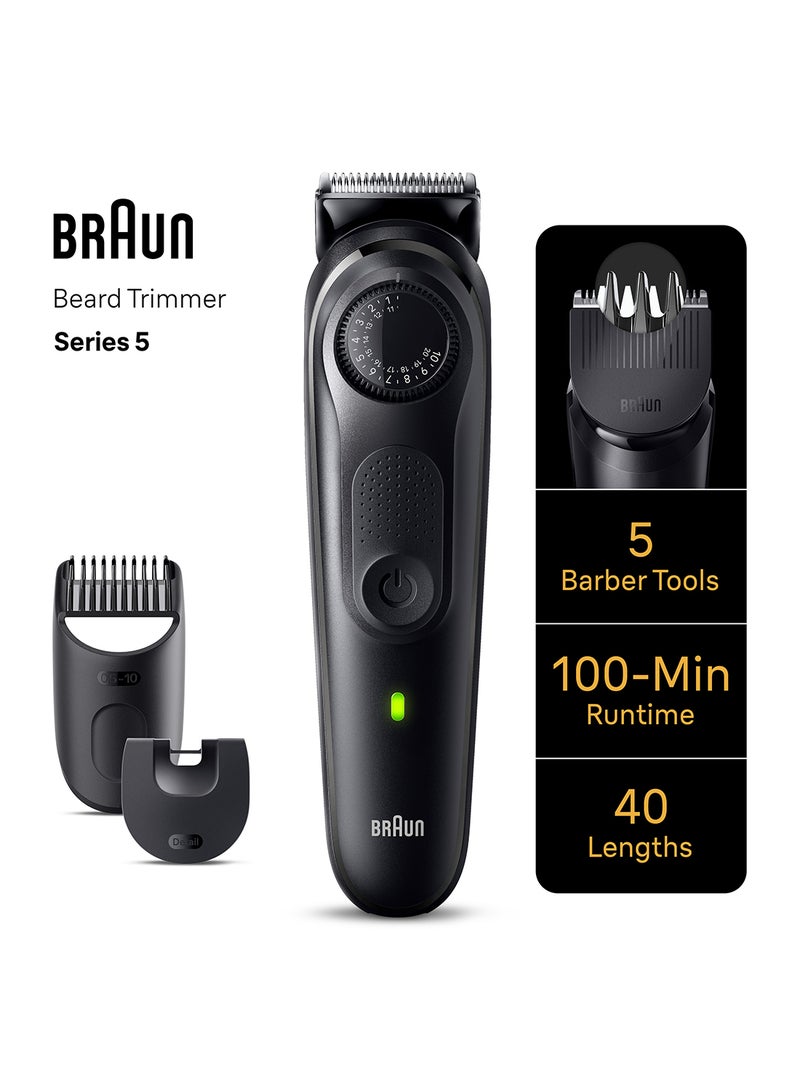 BRAUN Beard Trimmer Series 5 Black - Image 4