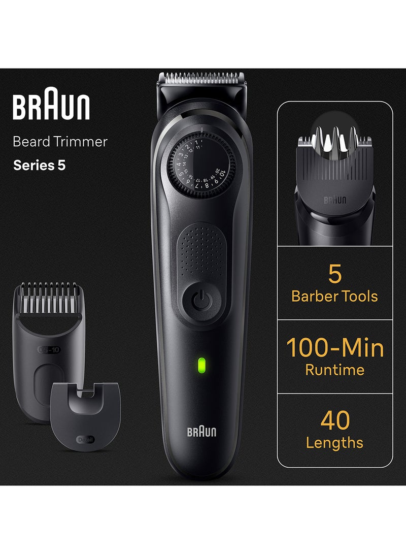 BRAUN Beard Trimmer Series 5 Black - Image 3