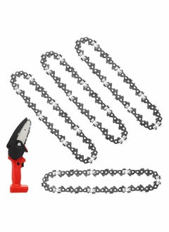 Y&D 4 Pack Mini Chainsaw Chain Inch Replacement Cordless Electric Portable 24V Pruning Shears for Commercial Professional and Home Use  - Image 1