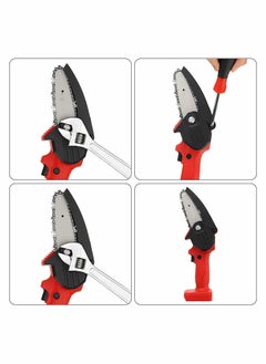 Y&D 4 Pack Mini Chainsaw Chain Inch Replacement Cordless Electric Portable 24V Pruning Shears for Commercial Professional and Home Use  - Image 5