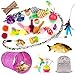 MIBOTE 28Pcs Cat Toys Kitten Toys Assorted Cat Tunnel Catnip Fish Feather Teaser Wand Fish Fluffy Mouse Mice Balls and Bells Toys for Indoor Cat Puppy Kitty Interactive Cat Toy Set - Image 3