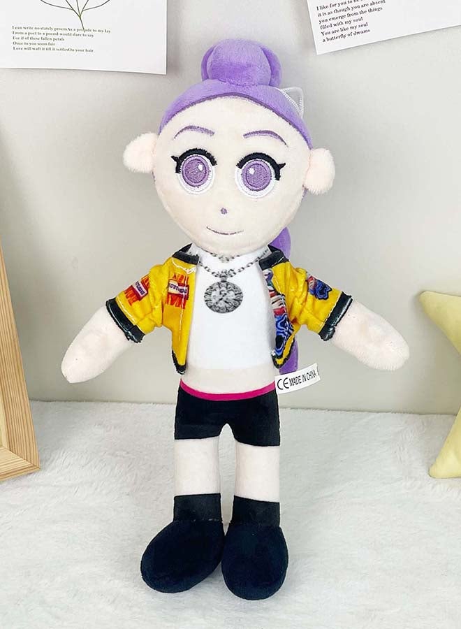 KPop Demon Hunters دمية آيلا ستورمبليد المحشوة 27 سم، لعبة محشوة ناعمة، شخصية أنمي لطيفة، دمية تشيبي قابلة للجمع للأطفال والمعجبين، وزنها 100 جرام - Image 1