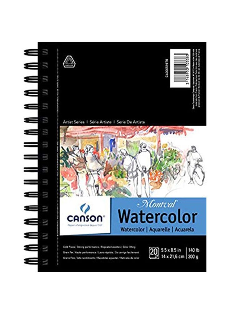 CANSON - Canson Artist Series Watercolor Books, A5 - Image 1