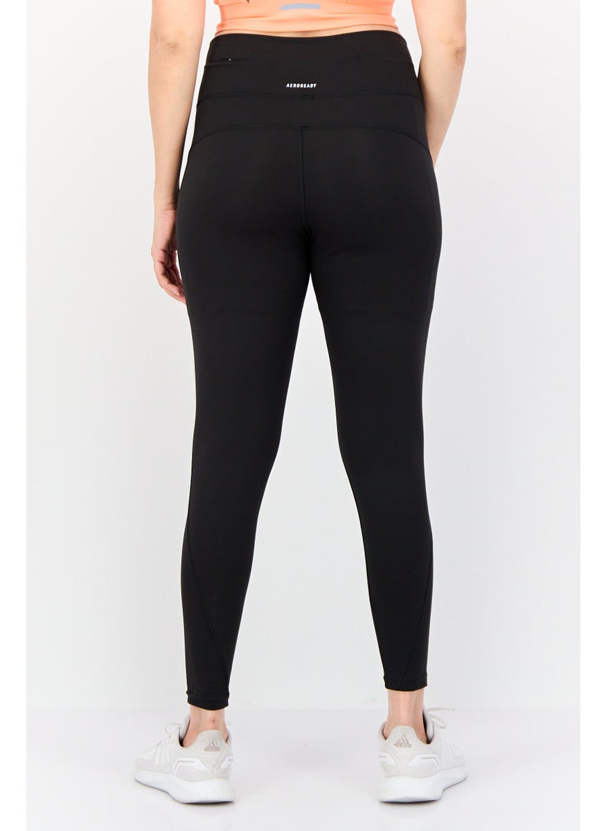 Adidas Women Tight Fit Full Length Training Leggings, Black  - Image 3