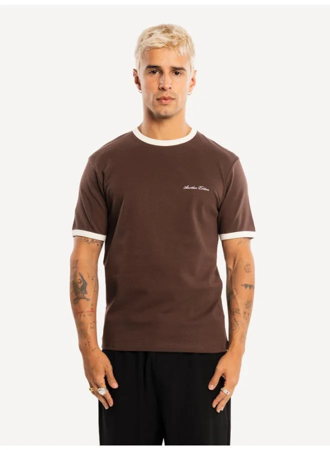 Another Cotton Lab Ringer Slim Fit T-Shirt
