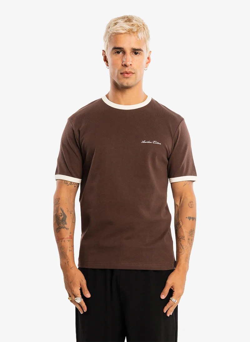 Another Cotton Lab Ringer Slim Fit T-Shirt