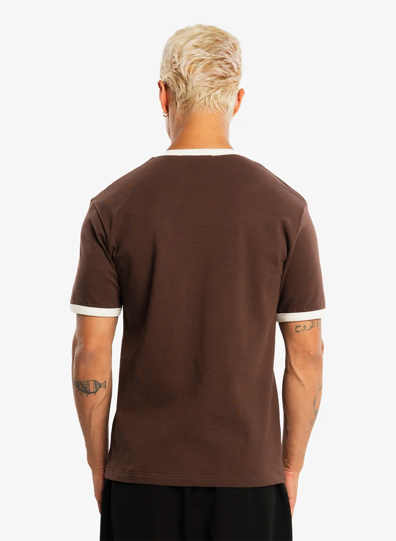 Another Cotton Lab Ringer Slim Fit T-Shirt
